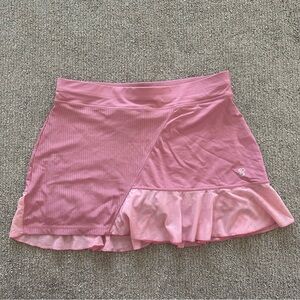 Sofibella Pink Ruffle Active Skort Size Large L Tennis Golf Athletic Skort‎